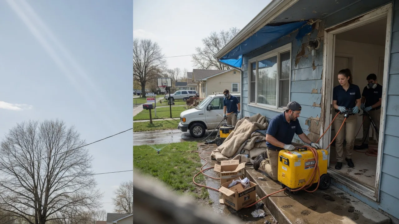 Basement Flood Cleanup in Batavia, OH near me